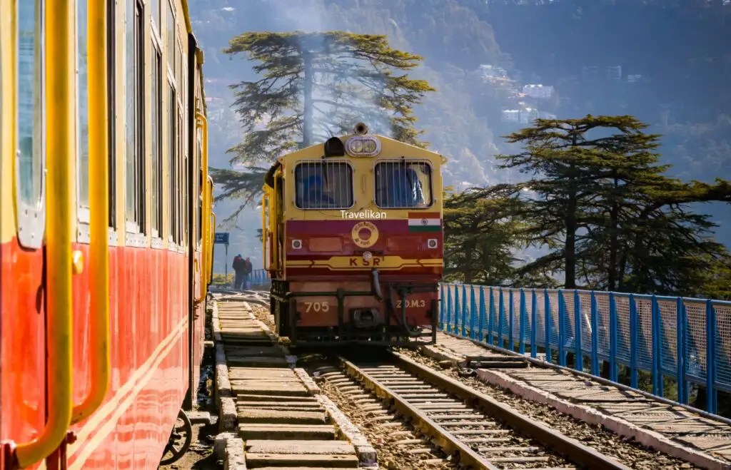 Shimla Toy Train - Distance From Shimla To Kullu Manali By Train